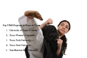 Top 5 PhD Programs in Dance Major in Texas Top 5 PhD Programs in Dance in Texas