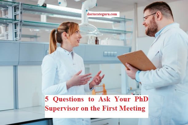 questions to ask your phd supervisor