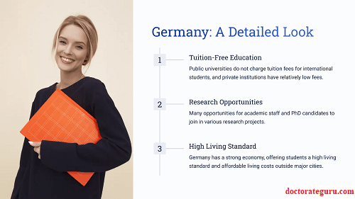 Top 10 Cheapest PhD Programs for International Students Best Destinations in Europe for Low-Cost PhD Study - Germany