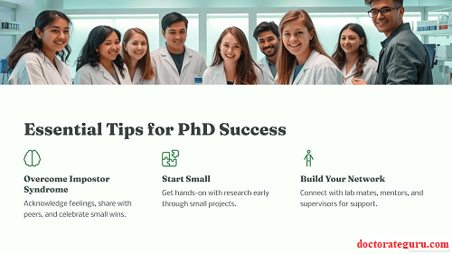 First Steps into a PhD: Essential Tips for Navigating Early Challenges in PhD Essential Tips for Navigating Early Challenges in PhD