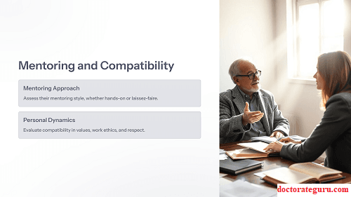 How to Choose the Right PhD Supervisor: Factors to Consider Mentoring-and-Compatibility