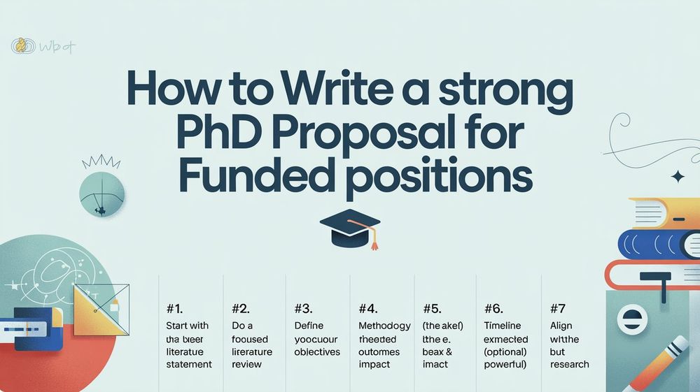 How To Write A Strong PhD Proposal For Funded Positions How To Write A Strong PhD Proposal For Funded Positions